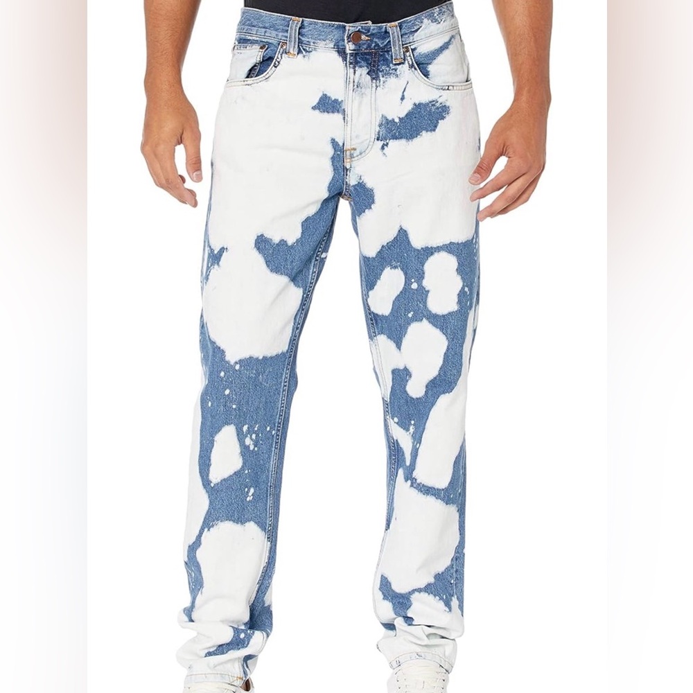 Nudie Jeans, Blue Steady Eddie II Jeans Tie Dye